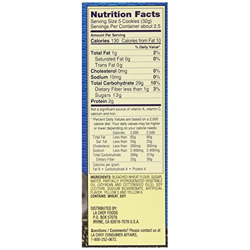 La Choy, Fortune Cookies, 3Oz Box Pack Of 4