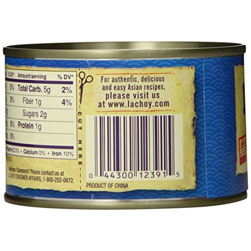 La Choy Sliced Water Chestnuts, 8 Ounce, 12 Pack