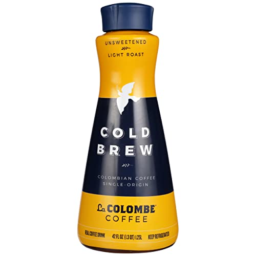 La Colombe, Coffee Cold Brew Colombian Unsweetened Light Roast,