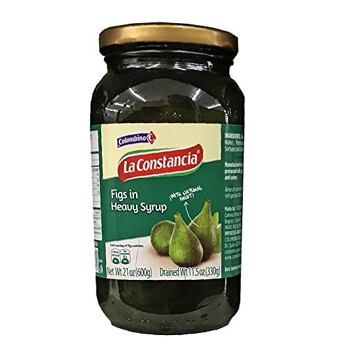 La Constancia, Figs In Heavy Syrup 21Oz Higos En Almibar