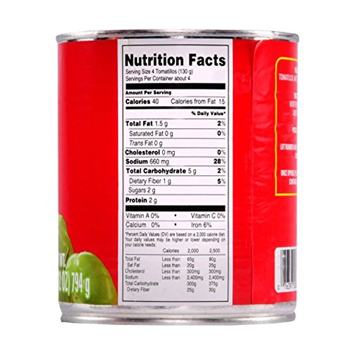 La Costena Green Tomatillos, 28 Oz