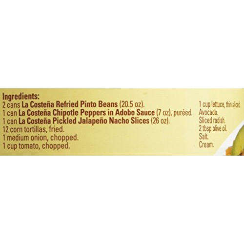La Costena Nacho Jalapeno, 26 Ounce Pack Of 12