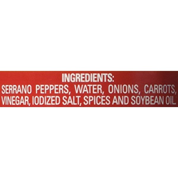 La Costena Serrano Pepper, 7 Ounce Pack of 24