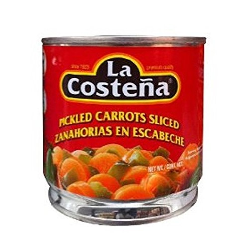 La Costena Sliced Pickled Carrots, 14.1-Ounce Cans Pack Of 12