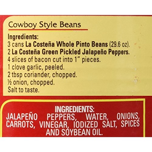 La Costena Whole Jalapeno Pepper, 26 Oz