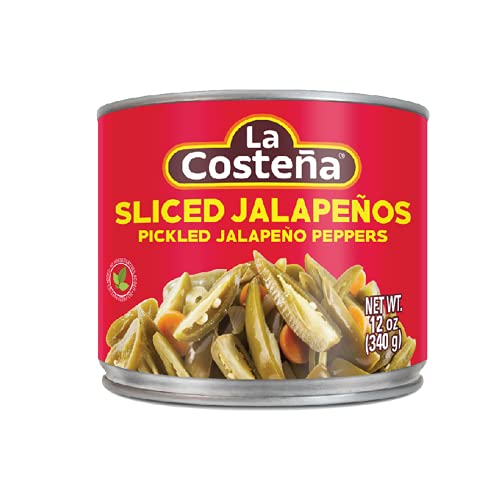 La Costena Sliced Jalapeno, 12 Ounce Pack Of 12