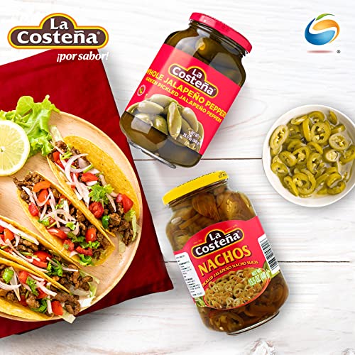 La Costena Pickled Jalapeno Nacho Slices Case of 12