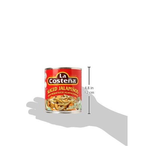 La Costena Sliced Jalapeno Peppers , 28 Oz