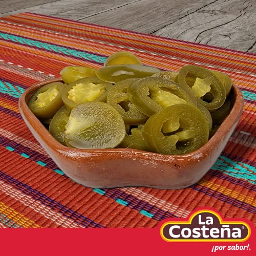 La Costeña Nacho Sliced Jalapeño Peppers | Pickled Green Hot Jal...