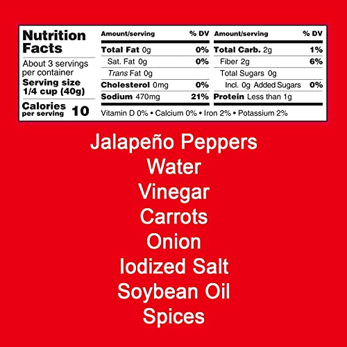 La Costeña Sliced Jalapeño Peppers | Pickled Green Hot Jalapeños...