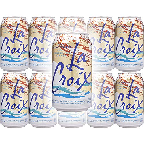 La Croix Coconut Naturally Essenced Flavored Sparkling Water, 12 La Croix Coconut Naturally Essenced Flavored Sparkling Water, 12