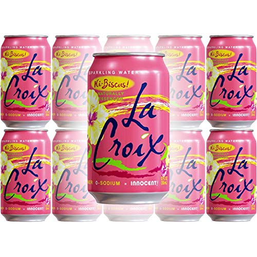 La Croix Hi-Biscus Naturally Essenced Flavored Sparkling Water,