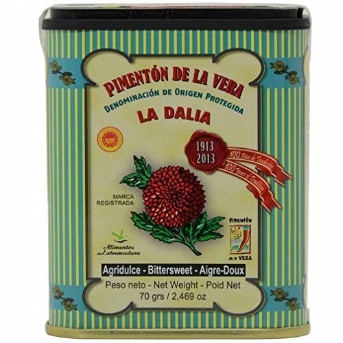 La Dalia Bittersweet Smoked Paprika From Spain, 2.5 Oz