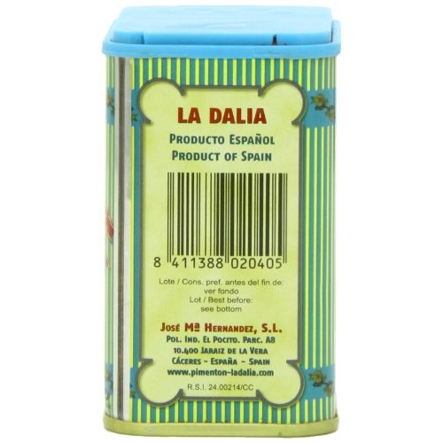 La Dalia Sweet Smoked Paprika From Spain, 2.469 Oz