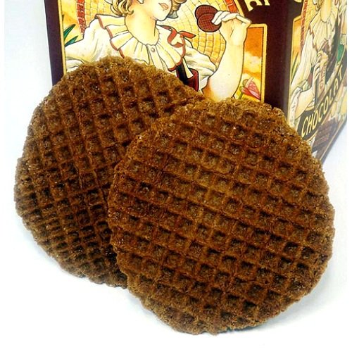 La Dunkerquoise French Waffle Cookies - Chocolate