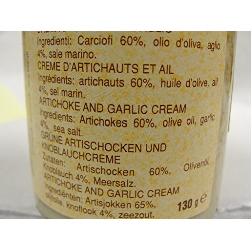 La Favorita Artichoke And Garlic Cream Spread, 4.59 Oz. Jar