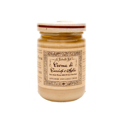 La Favorita Artichoke And Garlic Cream Spread, 4.59 Oz. Jar