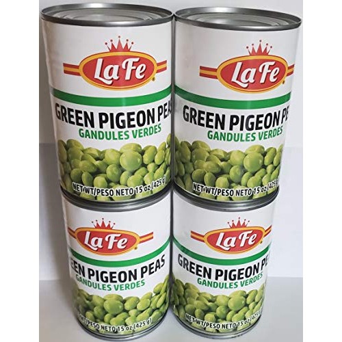 La Fe Green Pigeon Peas 4 Pack