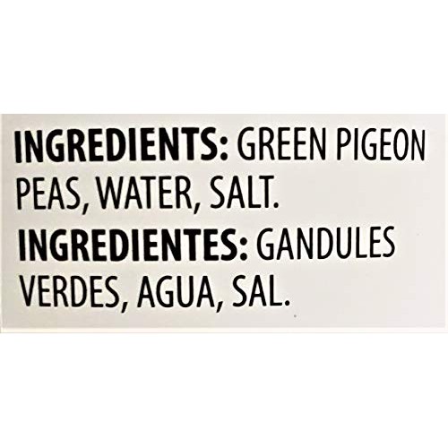 La Fe Green Pigeon Peas 6 Pack, Total Of 90Oz