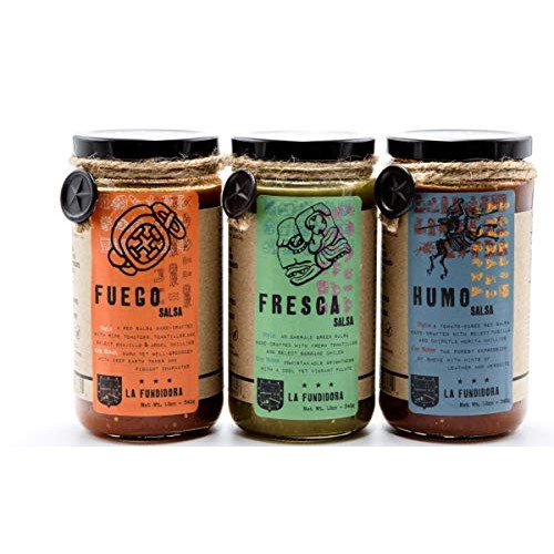 La Fundidora Traditional Mexican Salsas, Authentic Recipe, Smoot