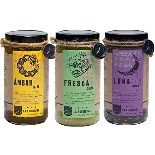 La Fundidora Traditional Mexican Salsas, Authentic Recipe, Smoot