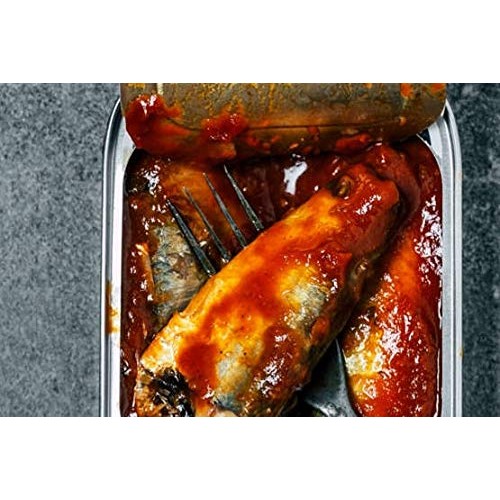 Gourmet Mediterranean Sardines In Tomato Sauce, Metallic Can 4.4