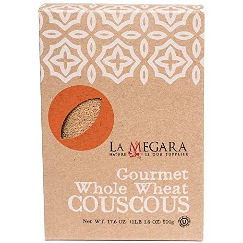 Tunisian Whole Durum Wheat Couscous, Mediterranean Toasted Grain