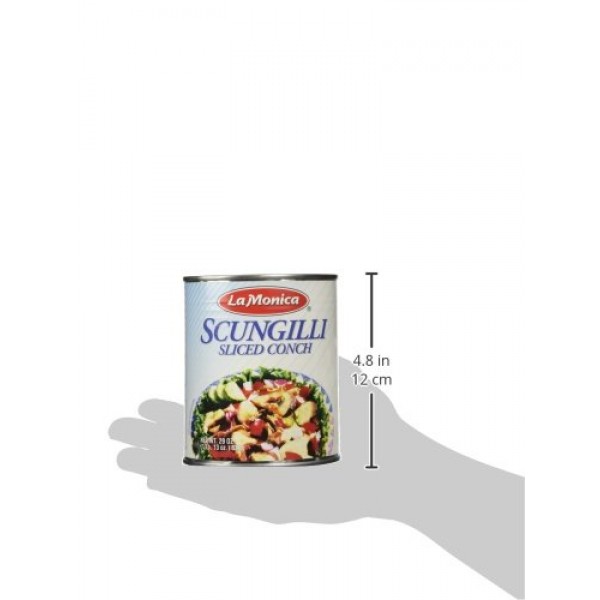Lamonica Fine Foods Scungilli, Sliced Conch, 29-Ounce