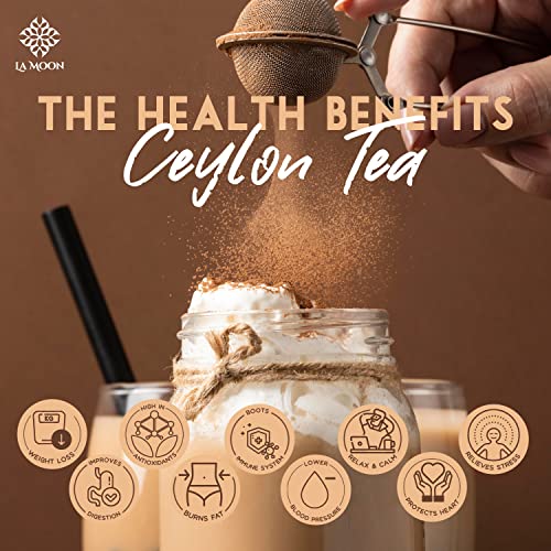 La Moon Tea - Ceylon Thai Tea, Ceylon Black Tea Finest Ground Po...