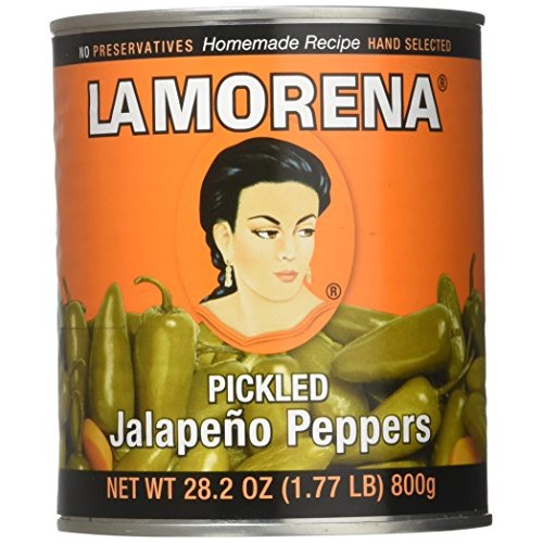 La Morena Whole Jalapeno, 28.2 Oz