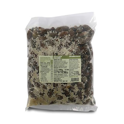 Caper Berries Of Pantelleria In Sea Salt, Medium Size - Sachet,