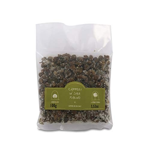 Capers Of Pantelleria In Sea Salt, Medium Size, 9/10 Mm, Pgi-Cer