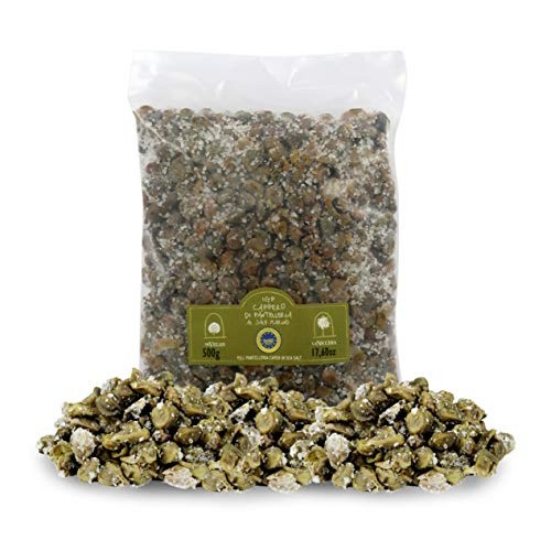 Capers Of Pantelleria In Sea Salt, Medium Size, 9/10 Mm, Pgi-Cer