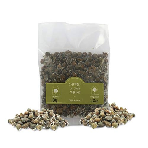 Capers Of Pantelleria In Sea Salt, Small Size, 4/8 Mm - Sachet,