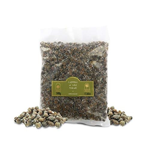Capers Of Pantelleria In Sea Salt, Small Size, 4/8 Mm - Sachet, Capers Of Pantelleria In Sea Salt, Small Size, 4/8 Mm - Sachet,
