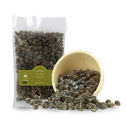 Capers Of Pantelleria In Sea Salt, Small Size, 4/8 Mm - Sachet,
