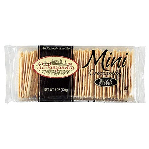 La Panzanilla Croccantini Black Ppr Mini 6 Oz