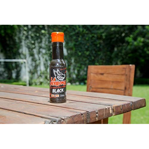La Perrona Negra Seafood Black Hot Sauce Marisquera Y Botanera 3