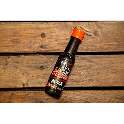 La Perrona Negra Seafood Black Hot Sauce Marisquera Y Botanera 3
