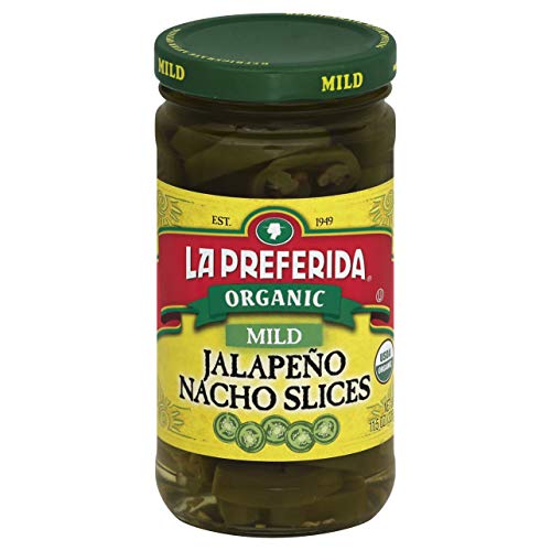 La Preferida Nacho Sliced Mild Jalapeno, 11.5 Ounce - 12 Per Case.