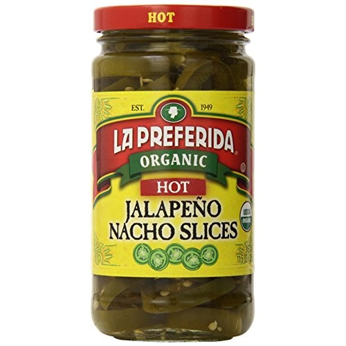 La Preferida Organic Jalapeno Nacho Slices, Hot, 11.5 Ounce Pac