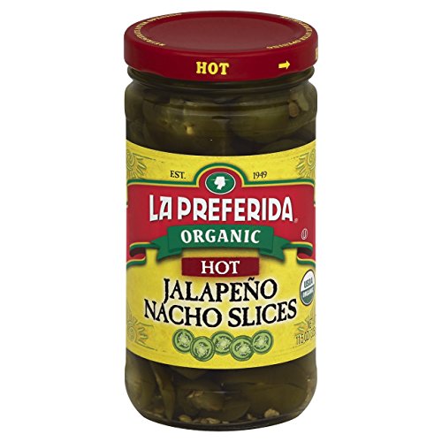 La Preferida: Organic Hot Jalapeno Nacho Slices 4 X 11.5 Fl Oz