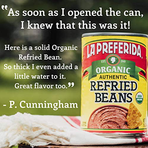 La Preferida Organic Authentic Refried Beans, 15 Oz