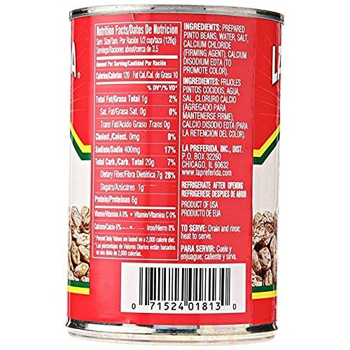 La Preferida Pinto Beans 15 Oz, Pack 3