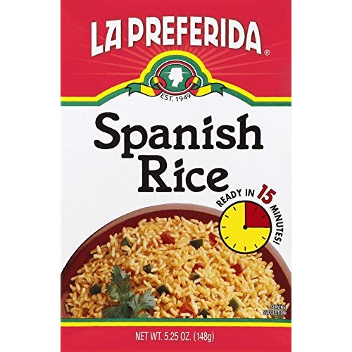 La Preferida Spanish Rice In A Box, 5.25 Oz, Pack - 9