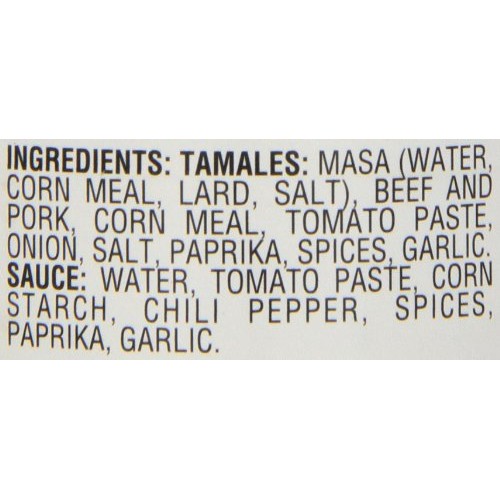 La Preferida Tamales Beef &Amp; Pork, 15-Ounces Pack Of12