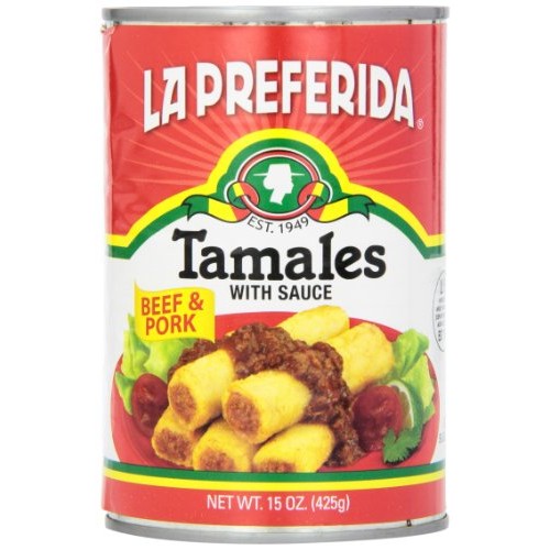 La Preferida Tamales Beef &Amp; Pork, 15-Ounces Pack Of12