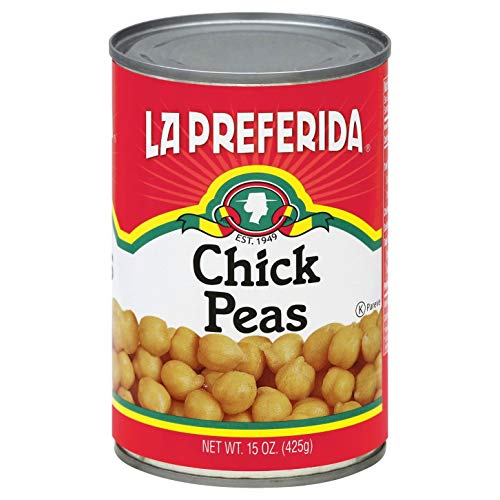 La Preferida Chick Peas Garbanzo Beans, 15 Oz Pack Of 12