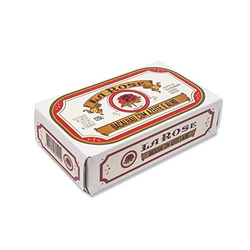 La Rose From Portugal - Gourmet Canned Codfish With Olive Oil An
