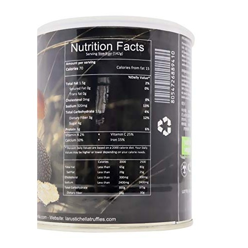 La Rustichella Porcino Vegetarian Pate Black Mushroom 3.2 Ounce